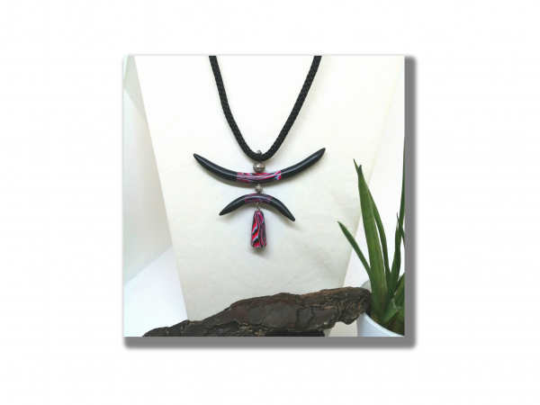 Collier en argile polymère