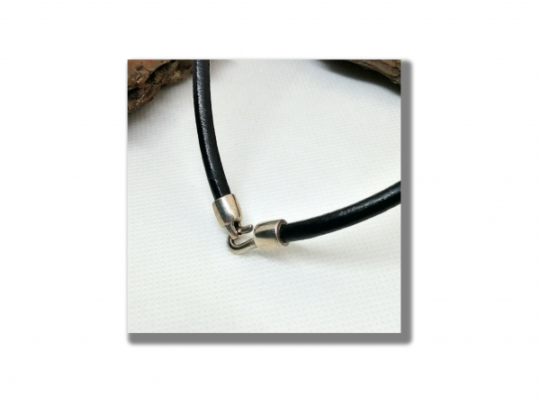 Collier cuir et métal – Image 4